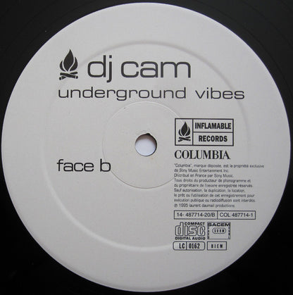 DJ Cam : Underground Vibes (2xLP, Album, RE)