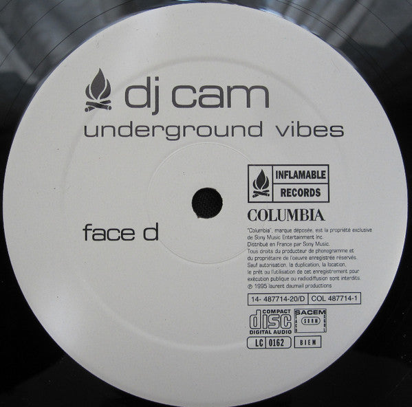DJ Cam : Underground Vibes (2xLP, Album, RE)
