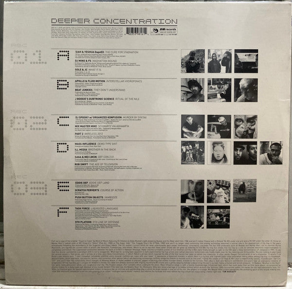 Various : Deeper Concentration (3x12", Comp)