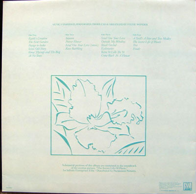 Stevie Wonder : Journey Through The Secret Life Of Plants (2xLP, Album, Tri)