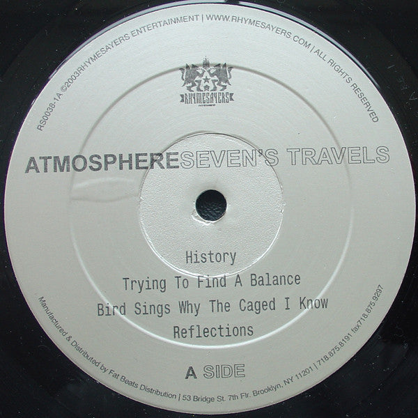 Atmosphere (2) : Seven's Travels (3xLP, Album)