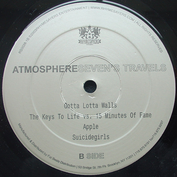 Atmosphere (2) : Seven's Travels (3xLP, Album)