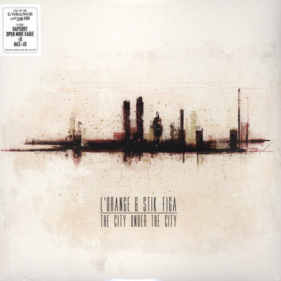 L'Orange & Stik Figa : The City Under The City (LP, Album, Ltd, RP, Ora)