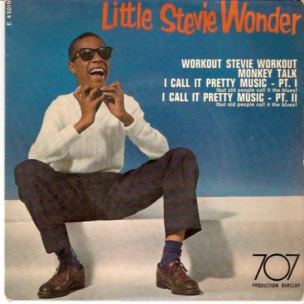 Stevie Wonder : Workout Stevie Workout (7", EP, Mono)
