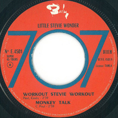 Stevie Wonder : Workout Stevie Workout (7", EP, Mono)