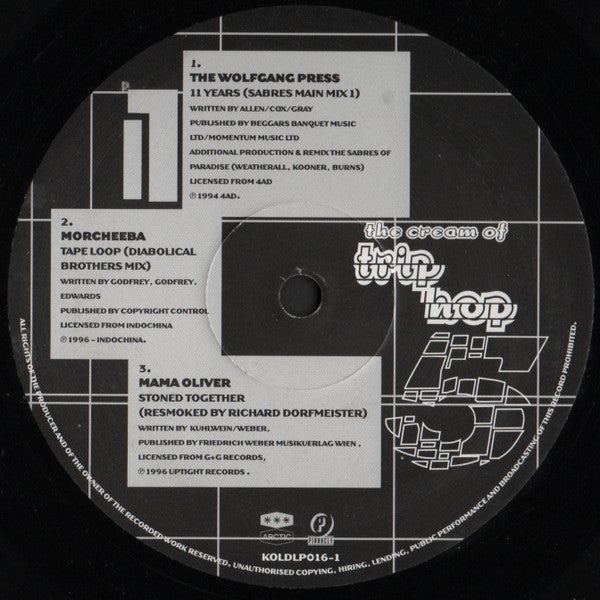 Various : The Cream Of Trip Hop (Issue 5) (2xLP, Comp)