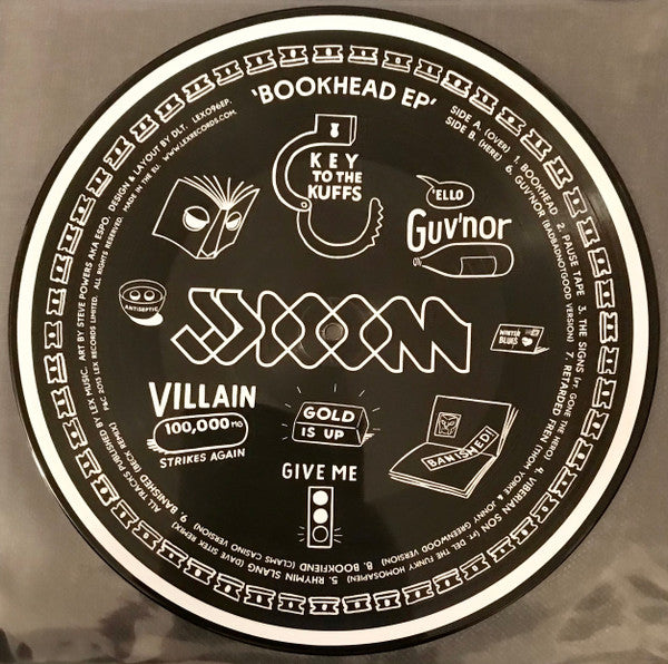 JJ DOOM : Bookhead EP (12", EP, Ltd, Pic)