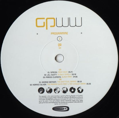 Gilles Peterson : Worldwide Programme 1 (3xLP, Comp)