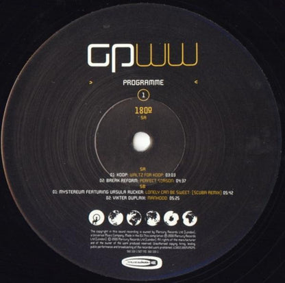 Gilles Peterson : Worldwide Programme 1 (3xLP, Comp)