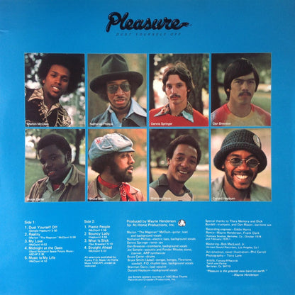 Pleasure (4) : Dust Yourself Off (LP, Album, RE)
