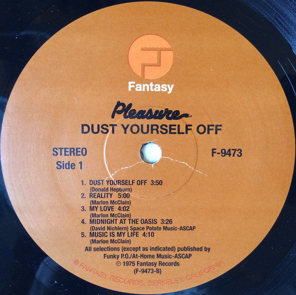 Pleasure (4) : Dust Yourself Off (LP, Album, RE)