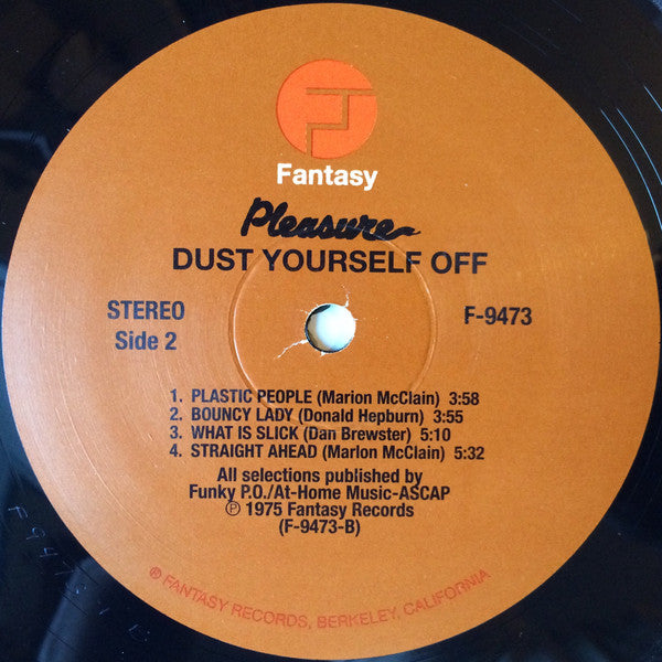 Pleasure (4) : Dust Yourself Off (LP, Album, RE)