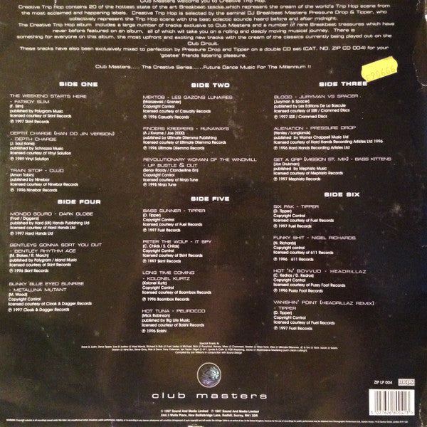 Various : Creative Trip Hop (3xLP, Comp)