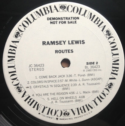 Ramsey Lewis : Routes (LP, Album, Promo)