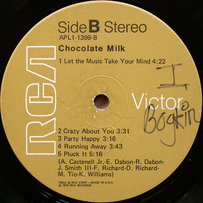 Chocolate Milk (2) : Chocolate Milk (LP, Album)