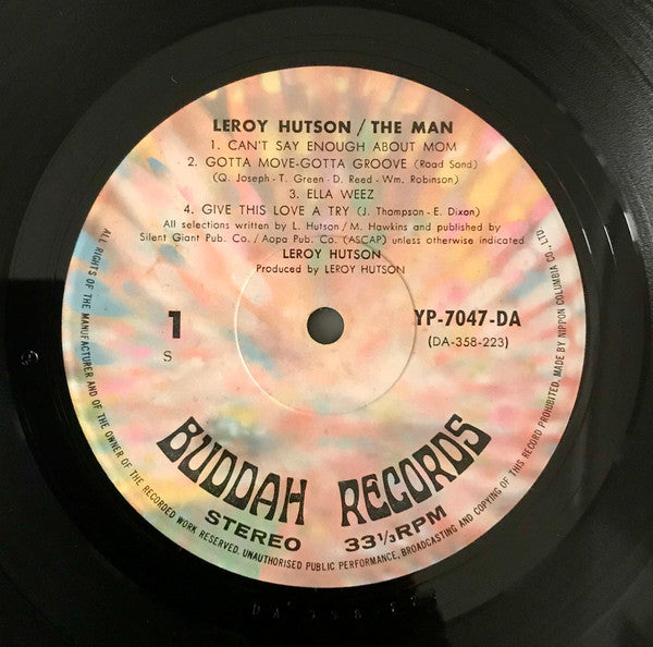 Leroy Hutson : The Man! (LP, Album)
