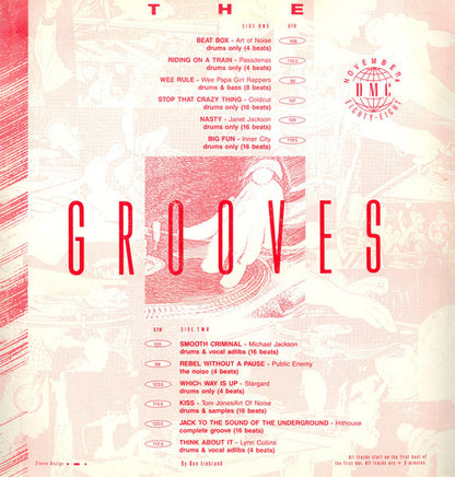 Various : The Grooves - November 88 (LP, Comp)