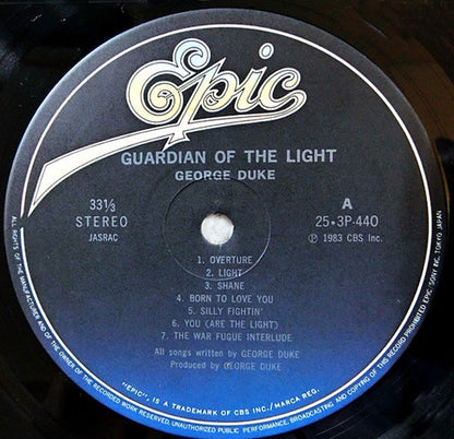 George Duke : Guardian Of The Light (LP, Album, Gat)