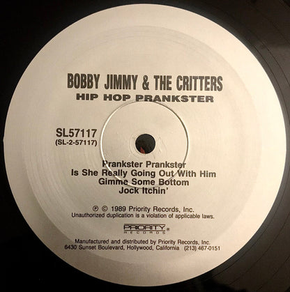 Bobby Jimmy And The Critters : Hip Hop Prankster (LP, Album)