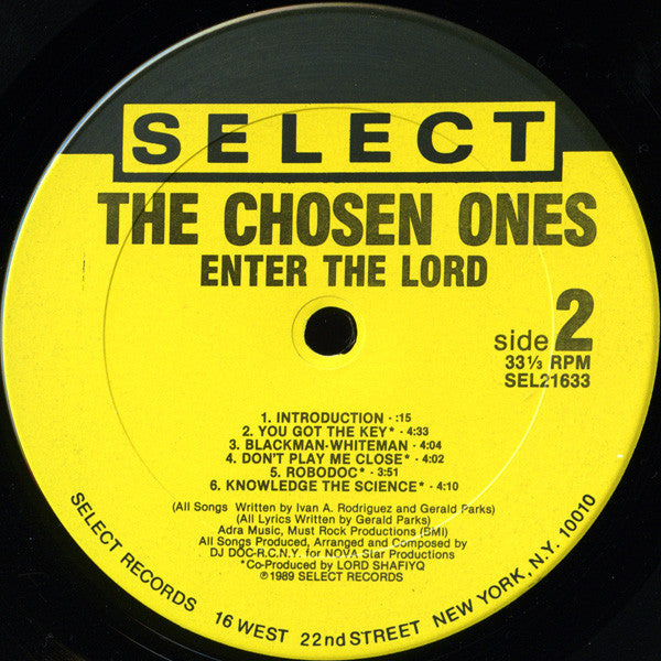 The Chosen Ones (2) : Enter The Lord (LP, Album)