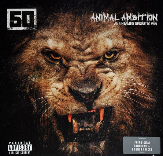 50 Cent : Animal Ambition (An Untamed Desire To Win)   (2xLP, Album)