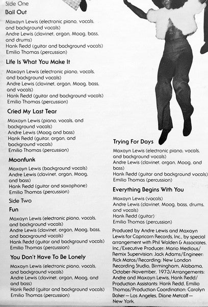 Maxayn : Bail Out For Fun! (LP, Album, Promo)