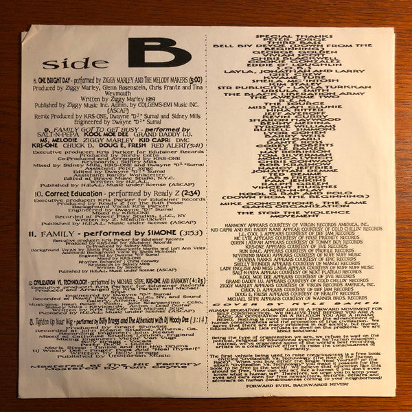 H.E.A.L. Human Education Against Lies : Civilization Vs. Technology (LP, Album)