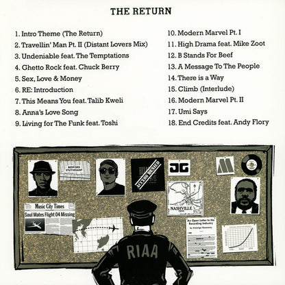 Amerigo Gazaway : Yasiin Gaye: The Return (Side Two) (2xLP, Album, Unofficial)