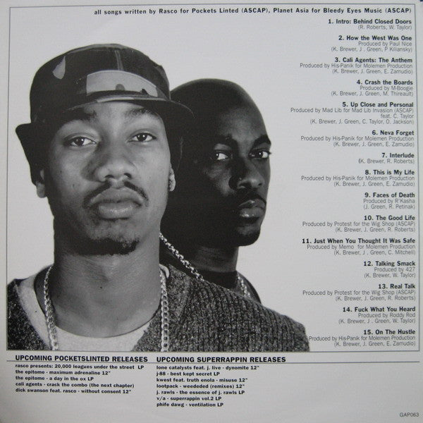 Cali Agents : How The West Was One (2xLP, Album)