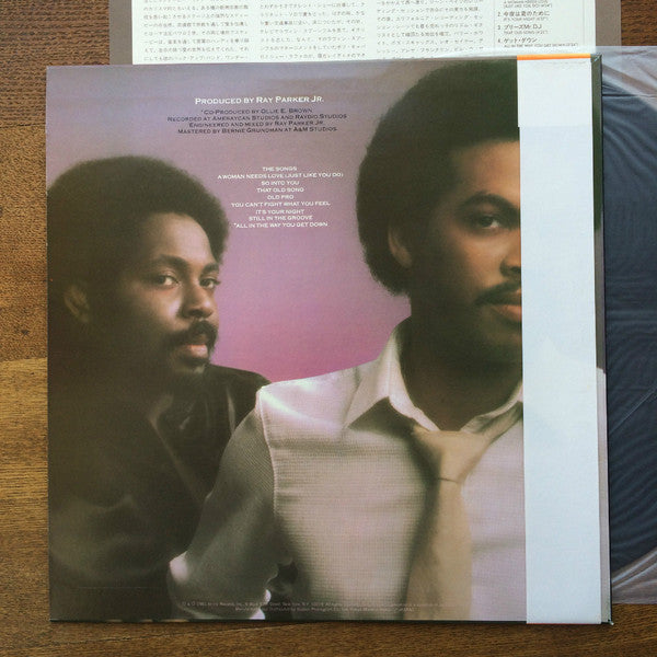 Raydio : A Woman Needs Love (LP, Album)