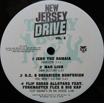 Various : New Jersey Drive Vol. 2 (LP, Comp)