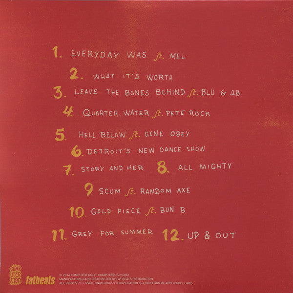 Black Milk : If There's A Hell Below (2xLP, Album)