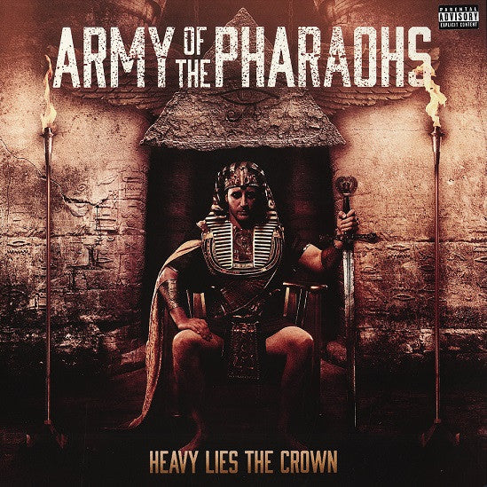 Army Of The Pharaohs : Heavy Lies The Crown (2xLP, Album, Cle)