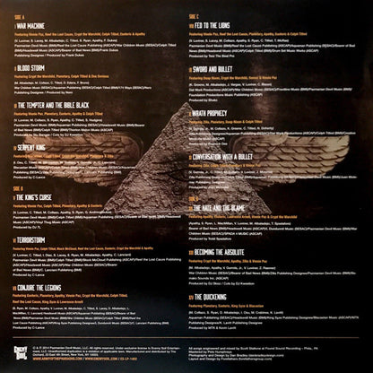 Army Of The Pharaohs : Heavy Lies The Crown (2xLP, Album, Cle)