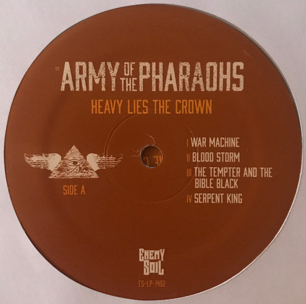 Army Of The Pharaohs : Heavy Lies The Crown (2xLP, Album, Cle)