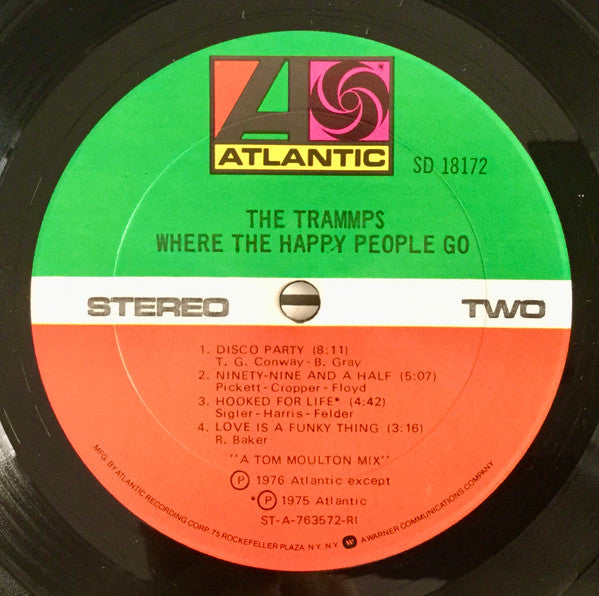 The Trammps : Where The Happy People Go (LP, Album, Ric)