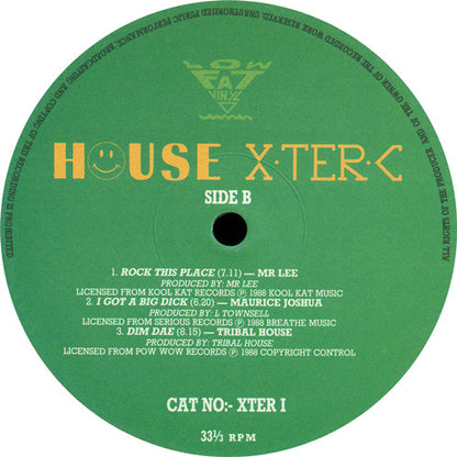Various : House X-Ter-C (2xLP, Comp)