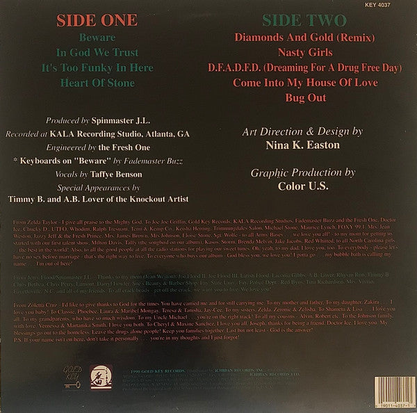 Positive Two Featuring Spinmaster JL : Positive 2 Featuring Spinmaster J.L. (LP, Album)