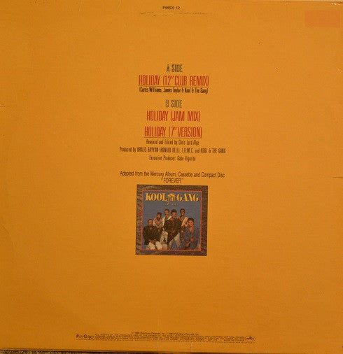 Kool & The Gang : Holiday (12", Single)