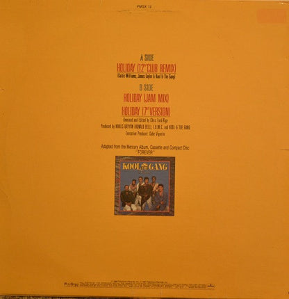 Kool & The Gang : Holiday (12", Single)