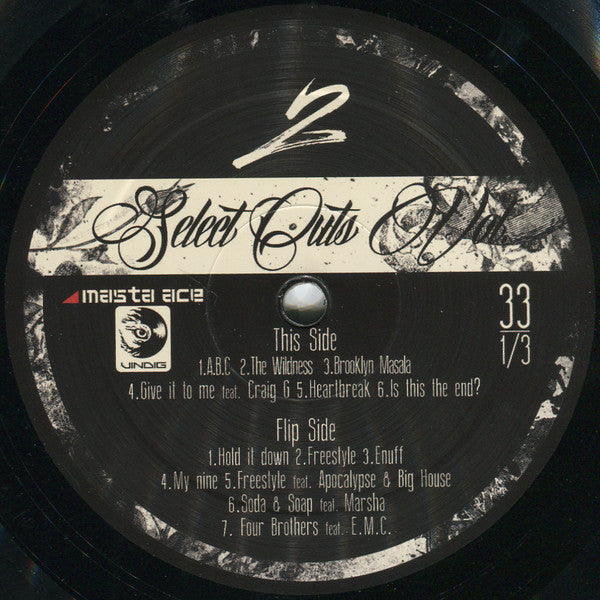 Masta Ace : Hits U Missed: Select Cuts Vol. 2 (LP, Comp, Ltd)