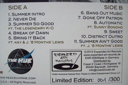 H.I.S.D. (Hueston Independent Spit District) : Summer Sessions (LP, Ltd, Num, Yel)