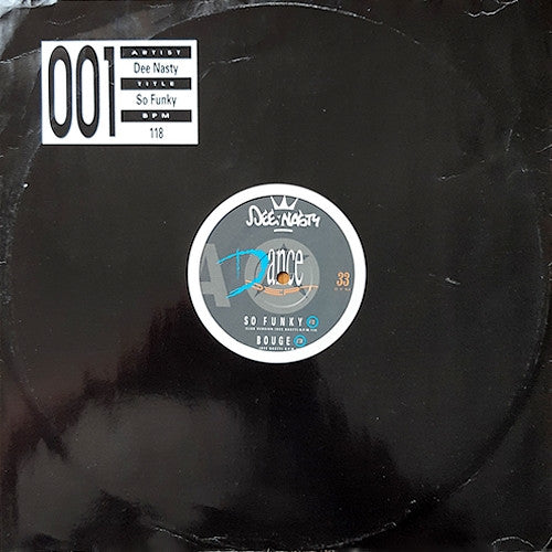Dee Nasty : So Funky (12")
