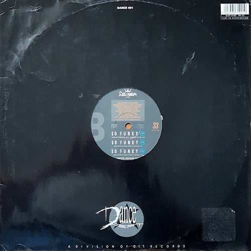 Dee Nasty : So Funky (12")