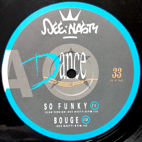 Dee Nasty : So Funky (12")