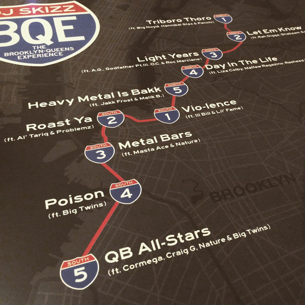DJ Skizz : BQE The Brooklyn-Queens Experience  (LP, Ltd)