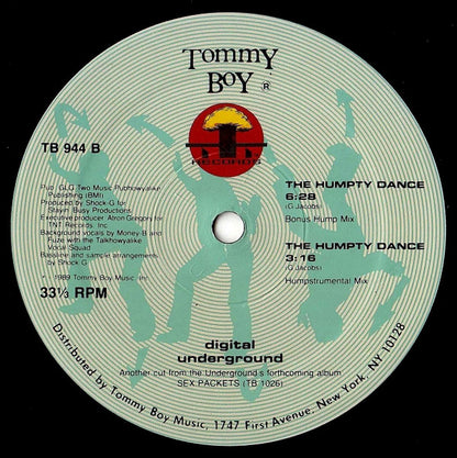 Digital Underground : The Humpty Dance (12", Die)