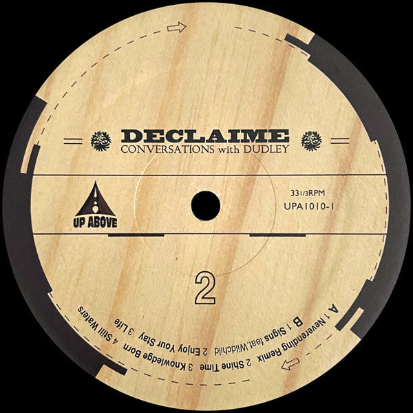 Declaime : Conversations With Dudley (2xLP, Album)