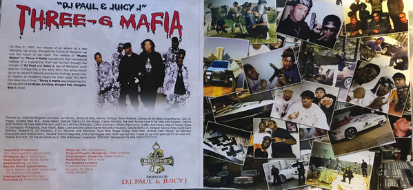 Three 6 Mafia : Mystic Stylez (2xLP, Album, RE, RM, Red)