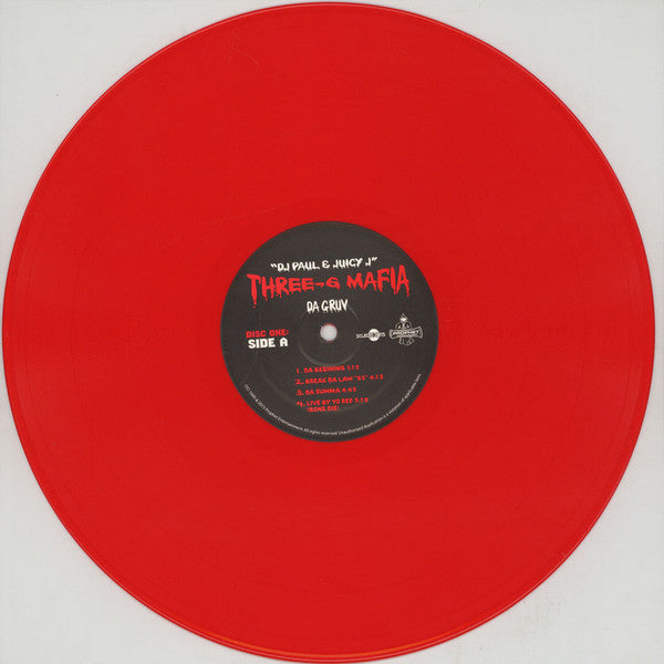 Three 6 Mafia : Mystic Stylez (2xLP, Album, RE, RM, Red)